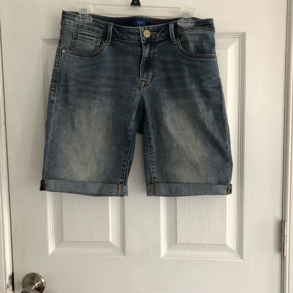 Bermuda jean short